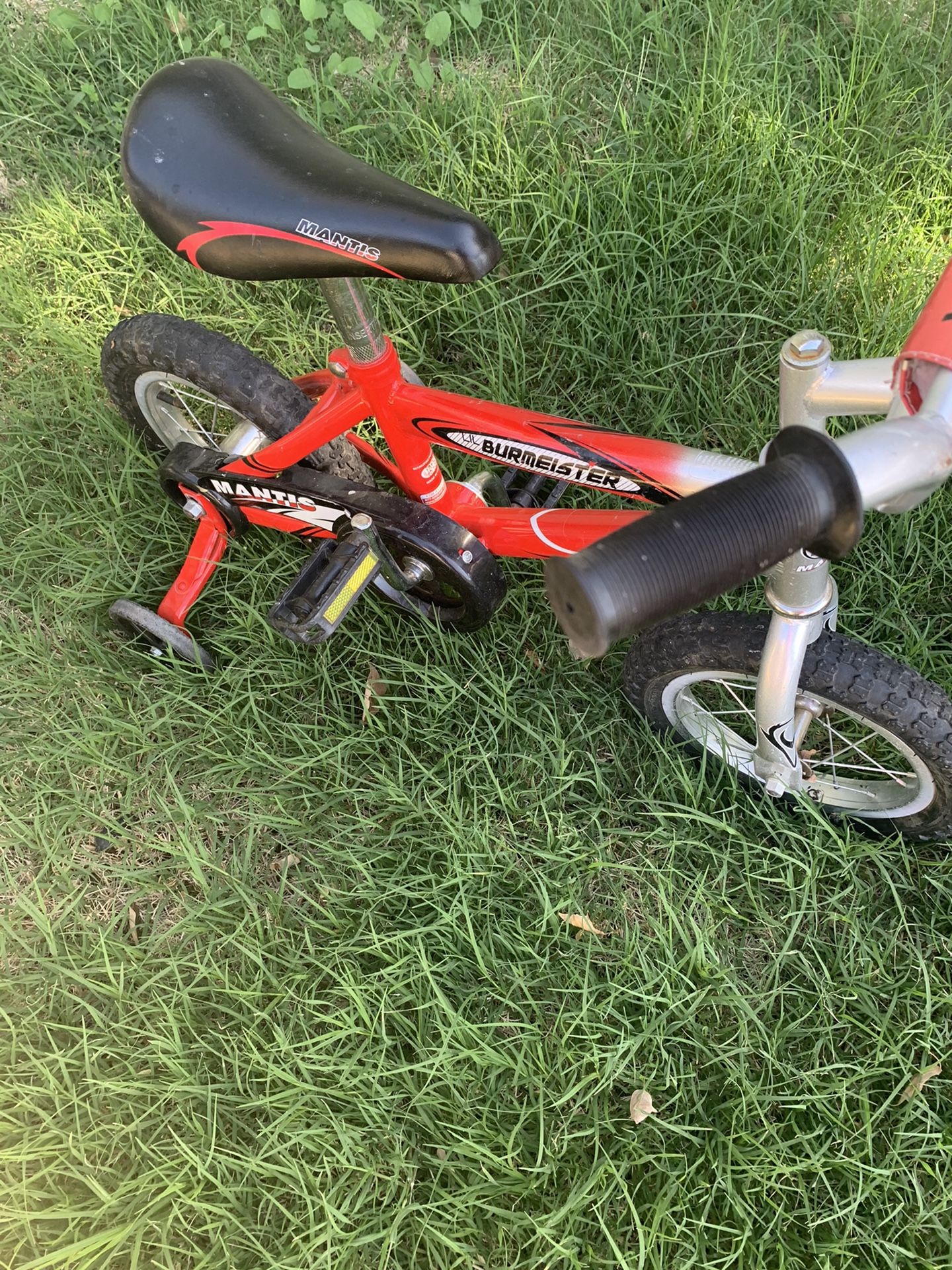 Bicycle with learning wheels