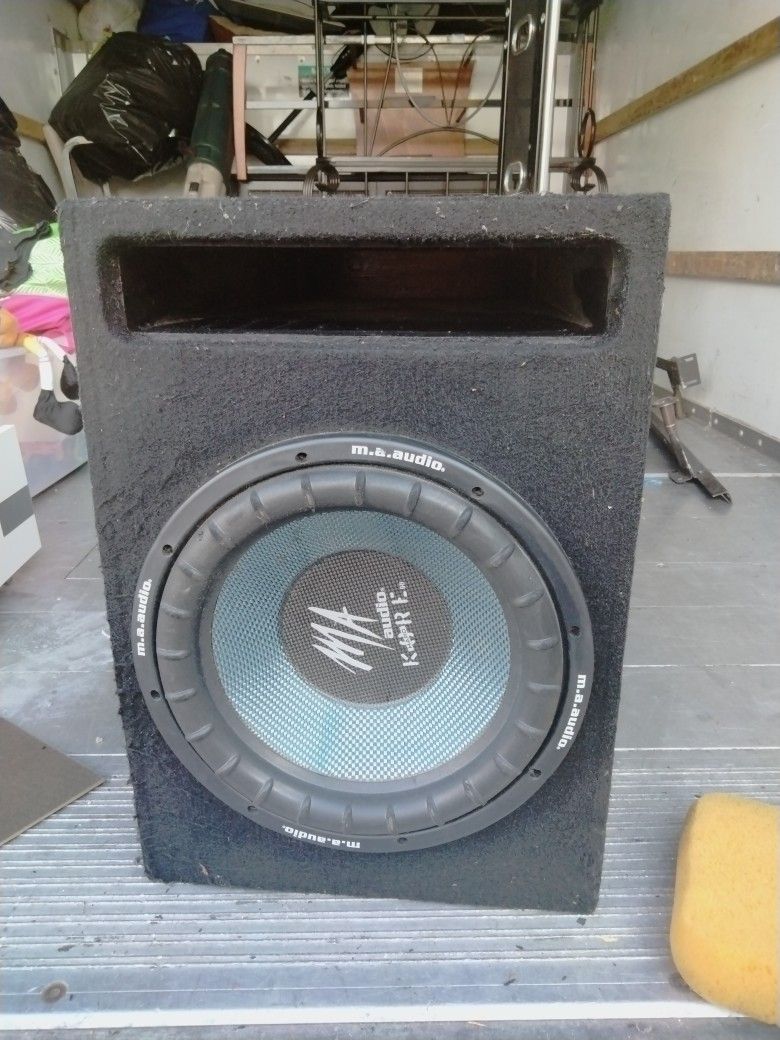 MA Audio 12 inch Speaker With Box
