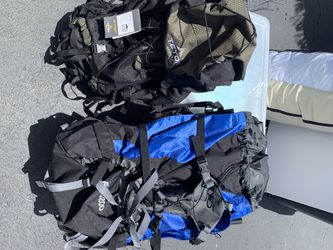 New (Teton) Hiking bags.