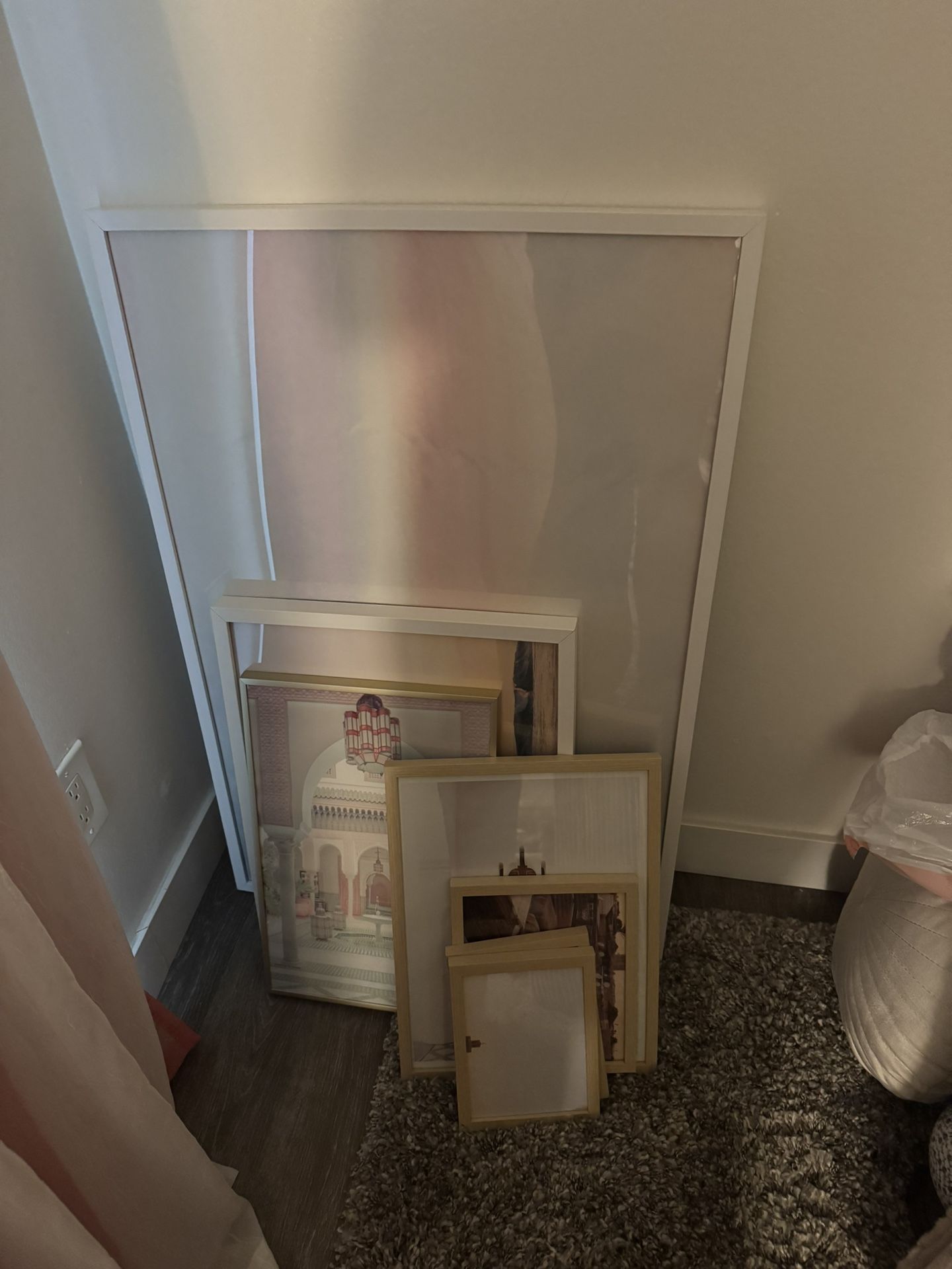 IKEA Picture Frames Of Various Sizes With Scenic Pics