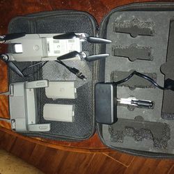 Phoenix Drone Two Batteries Charger Controller And Case. And Four New Propellers 4 Drone