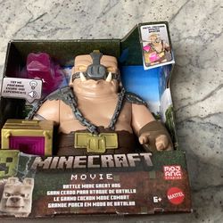 MINECRAFT MOVIE BATTLE MODE GREAT HOG WITH LIVE ACTION SOUNDS/FREINDSHIP EXCHANGE KIT