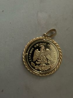 Gold pendant