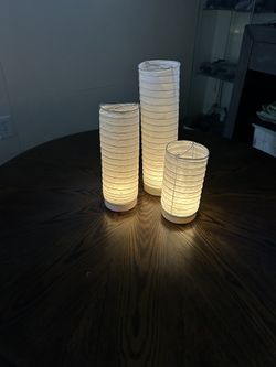 Set de 3.  ( 10 Juegos) Luces Mesa 