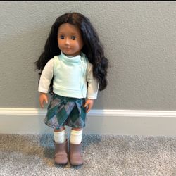 OG/ Our Generation Doll , Includes Clothes And Shoes 