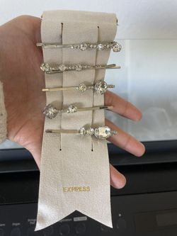 Luxe Hair Accessories Bundle – Crystal Headbands, Elegant Clips & Bow