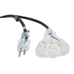ProX XC-P143-1 Power Cord NEMA 5-15P to NEMA 5-15R 14AWG - 1 FT