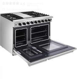 New Thor Kitchen 48” All Gas Range With Griddle