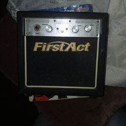 First Act Portable Amplifier 