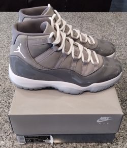 Nike Air Jordan XI 11 Cool Grey Sz 10