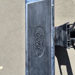 2x OEM 04-16 Ford F250 Super Duty  5'' Chrome Aluminum Running Step Boards