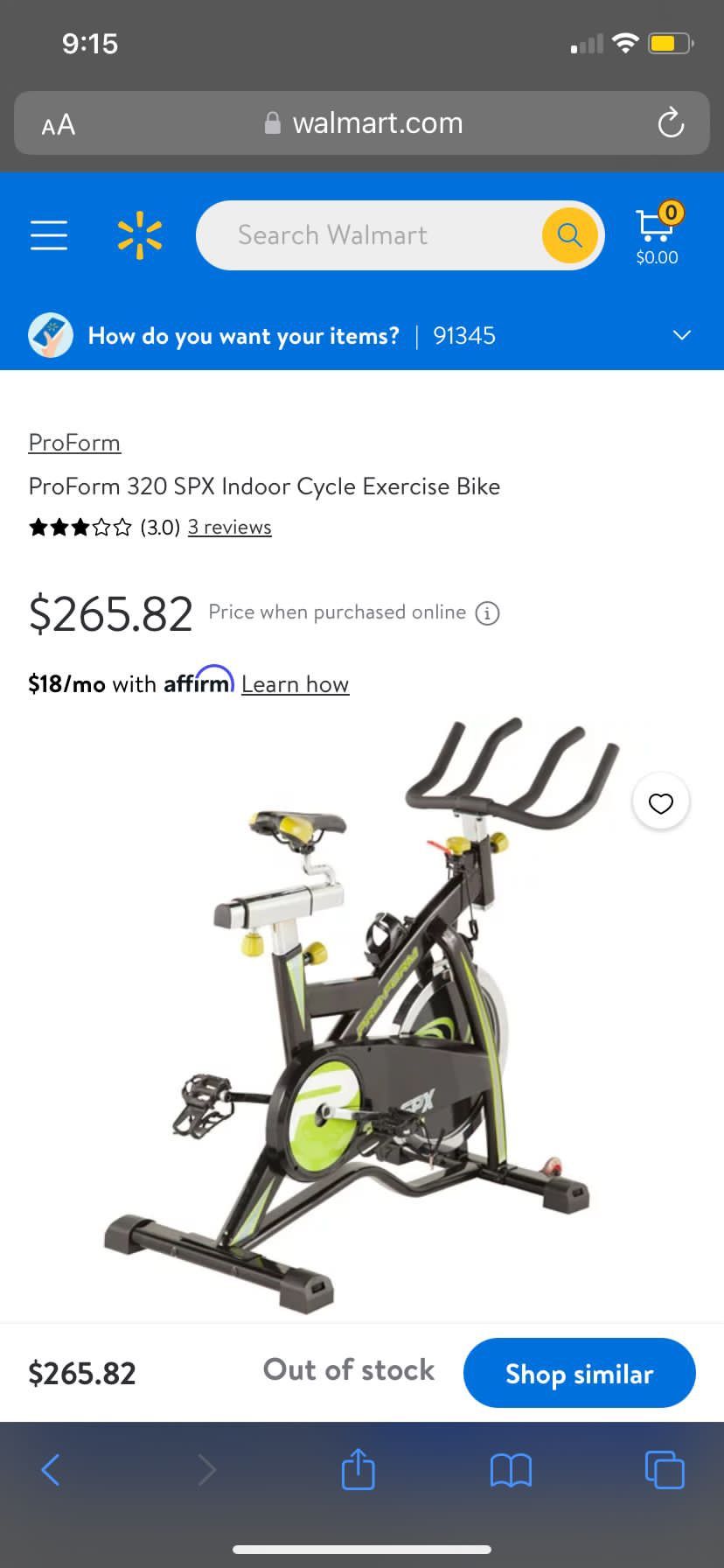 Indoor Cycle Exercise Bike