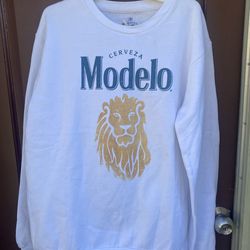 Modelo Cerveza Mens Sweatshirt Medium