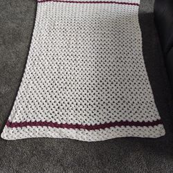 Hand Made Crocheted Blanket 