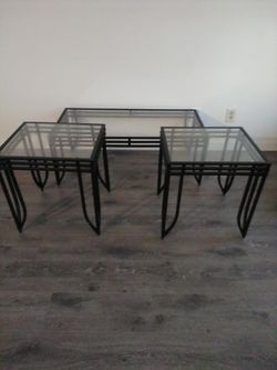 Metal And Glass Dining Room Table 