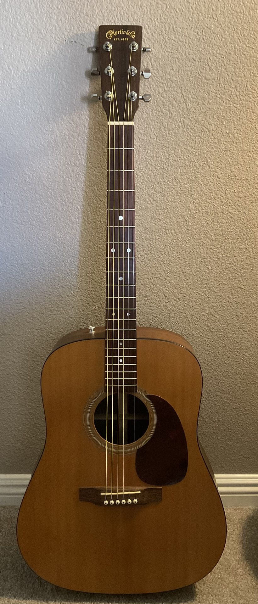 1996 Martin Acoustic Guitar with Added Pick Up - Model D-1 R