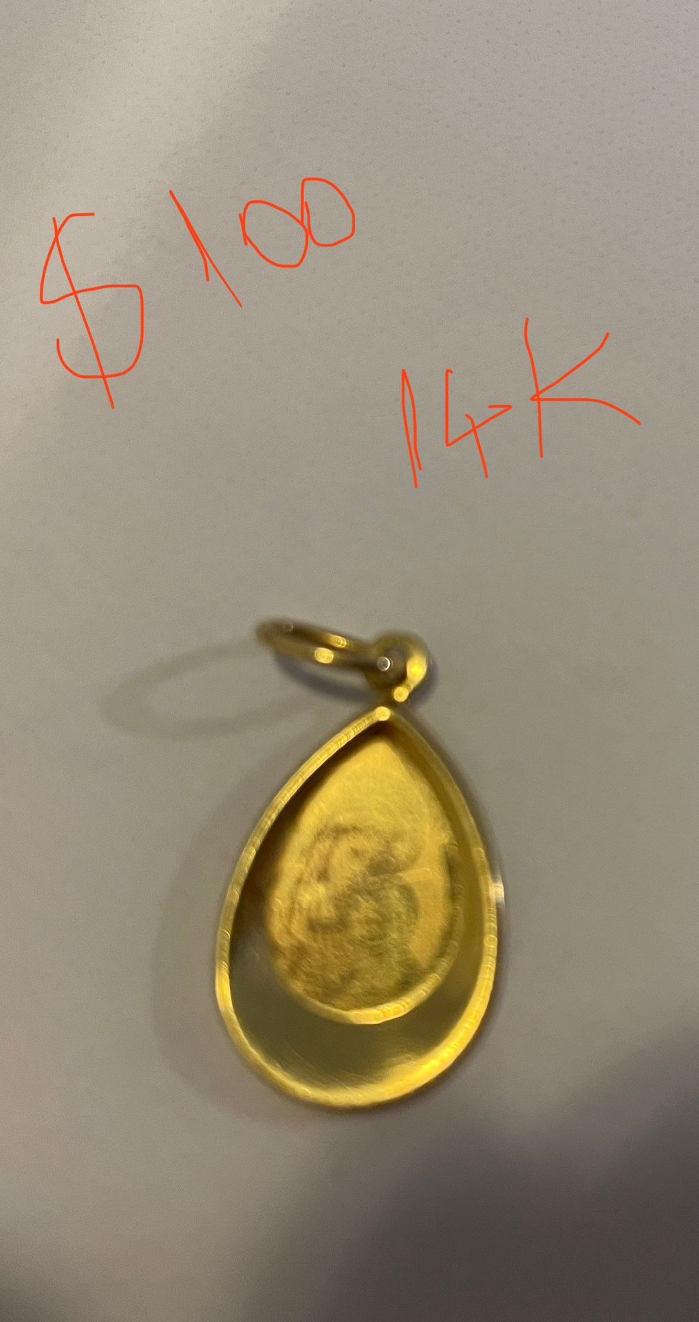 14k Gold Pendant