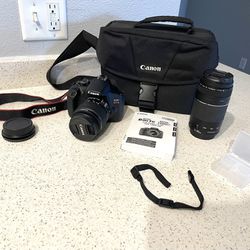 Canon EOS Rebel T6 with Accessories 