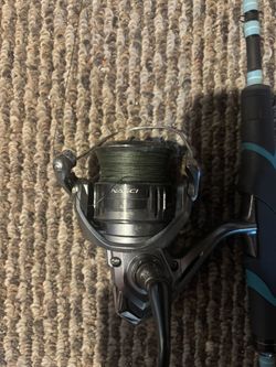 NASCI C5000XG  Shimano Reel And Rod Set Up
