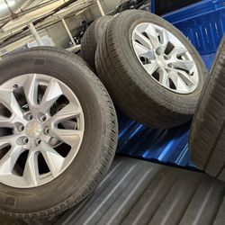 Chevrolet Silverado Rims And Tire Package 