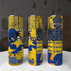 Los Angeles Rams Football Tumbler