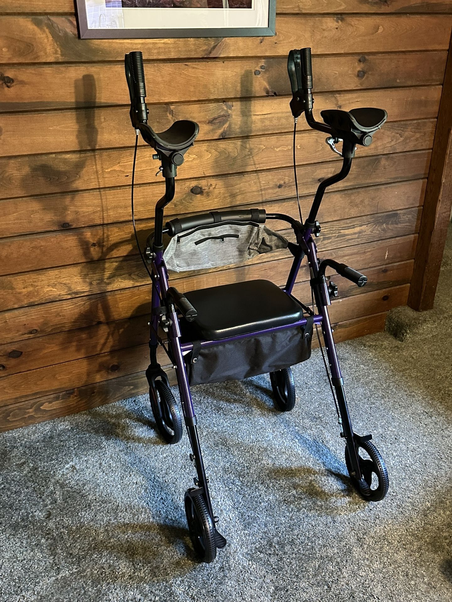 Upright Rollator Walker