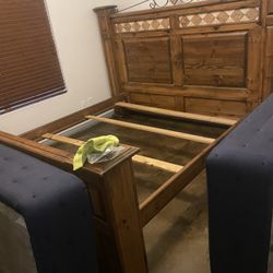 Cali King Head Board And Box Springs 