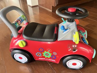 Radio Flyer Ride-On Push Car - $10