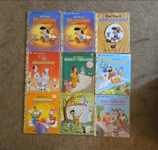 Walt Disney A Little Golden Book Bundle