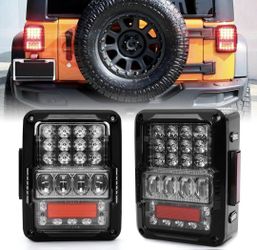 Full LED tail Light for Jeep Wrangler JK JKU 2007-2018