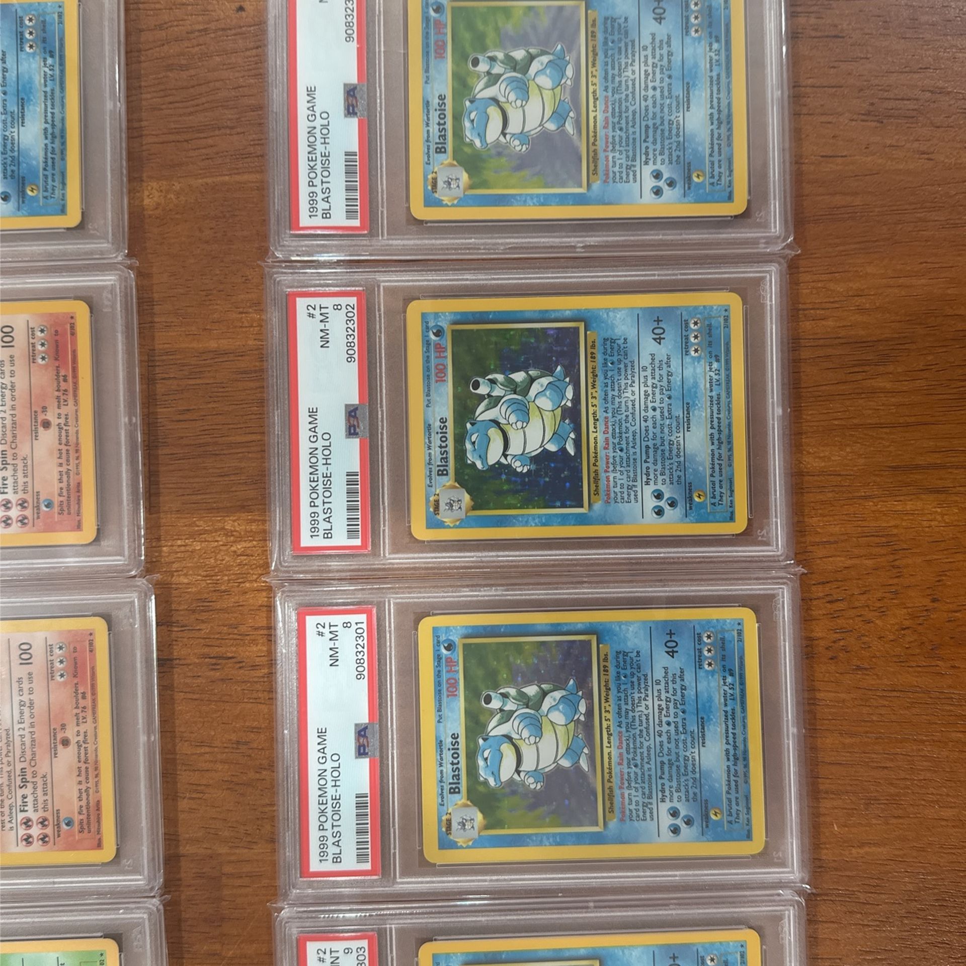 Vintage PSA Graded Pokémon Cards Charizard Unlimited