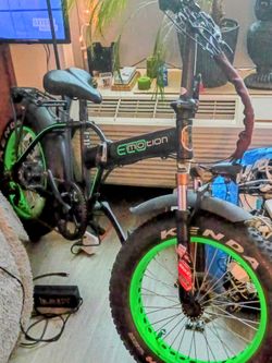 Foldable E-Bike Eco-Motion Mini Pro e-Fat Tire Electric Bike