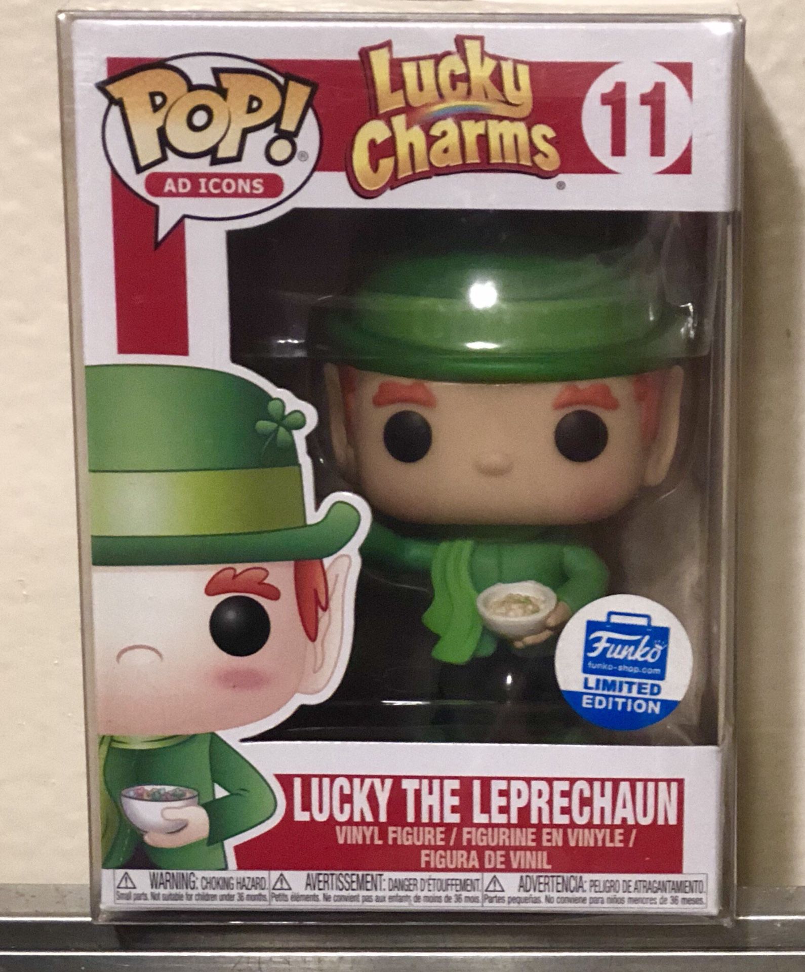 Lucky Charms Lucky The Leprechaun Funko Exclusives Limited Edition Funko Pop