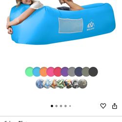 Inflatable Lounger Air Sofa Hammock-Portable,Water Proof& Anti-Air 