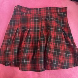 CHRISTMAS MINI SKIRT