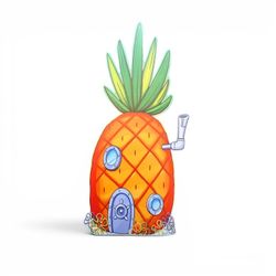 SpongeBob pineapple prop cutout