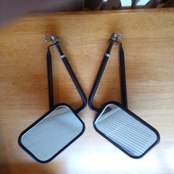 Jeep Side View Mirrors W\bonus door Clips