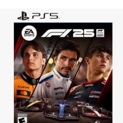F1 25 PS5 PlayStation 5 Game Formula One