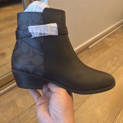 Coach Leather Bootie