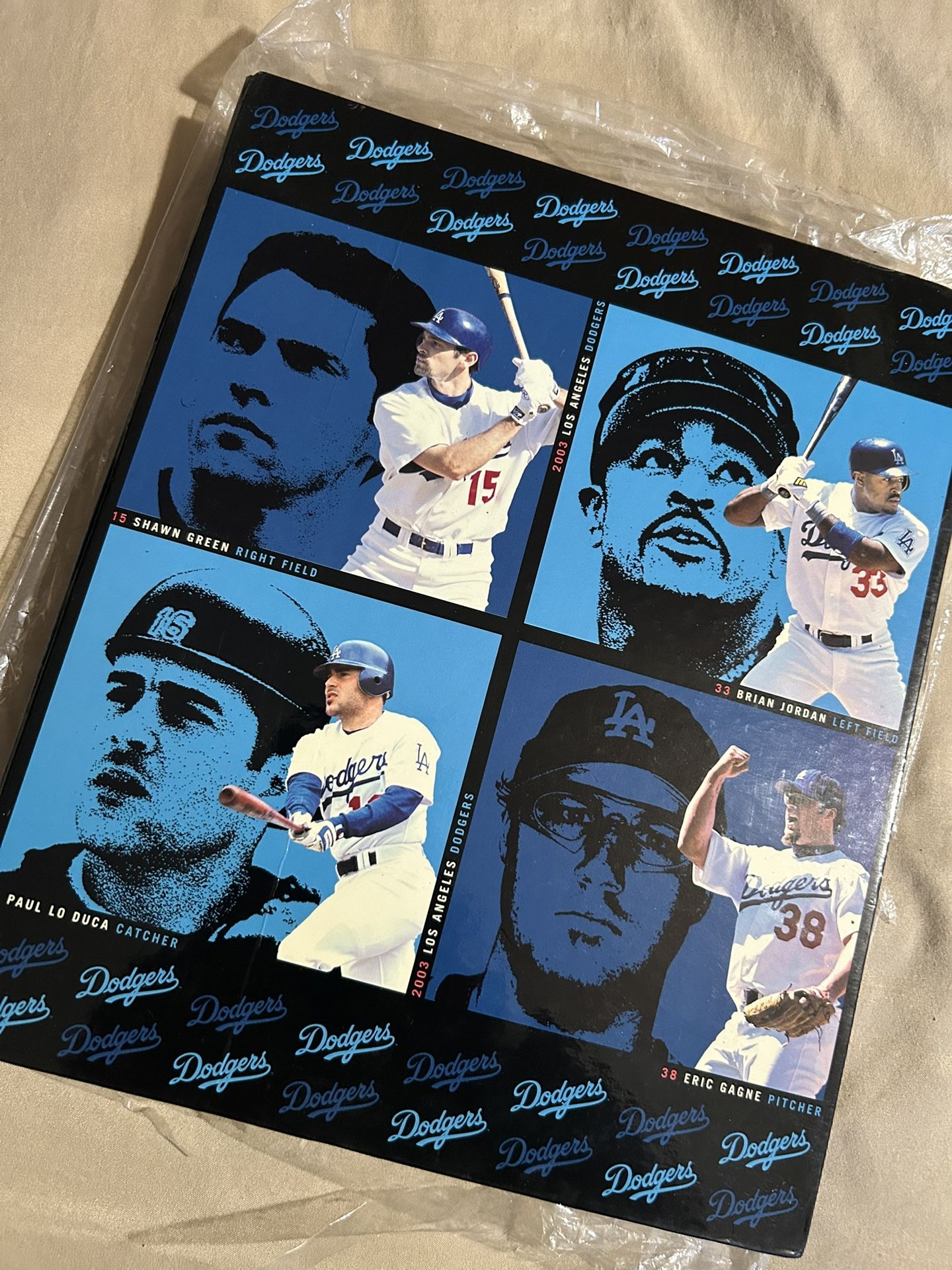 Dodgers 2003 Binder