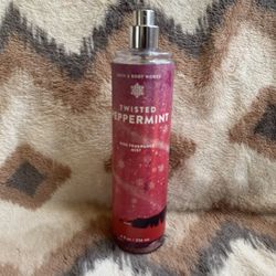 Bath and body works twisted peppermint mist