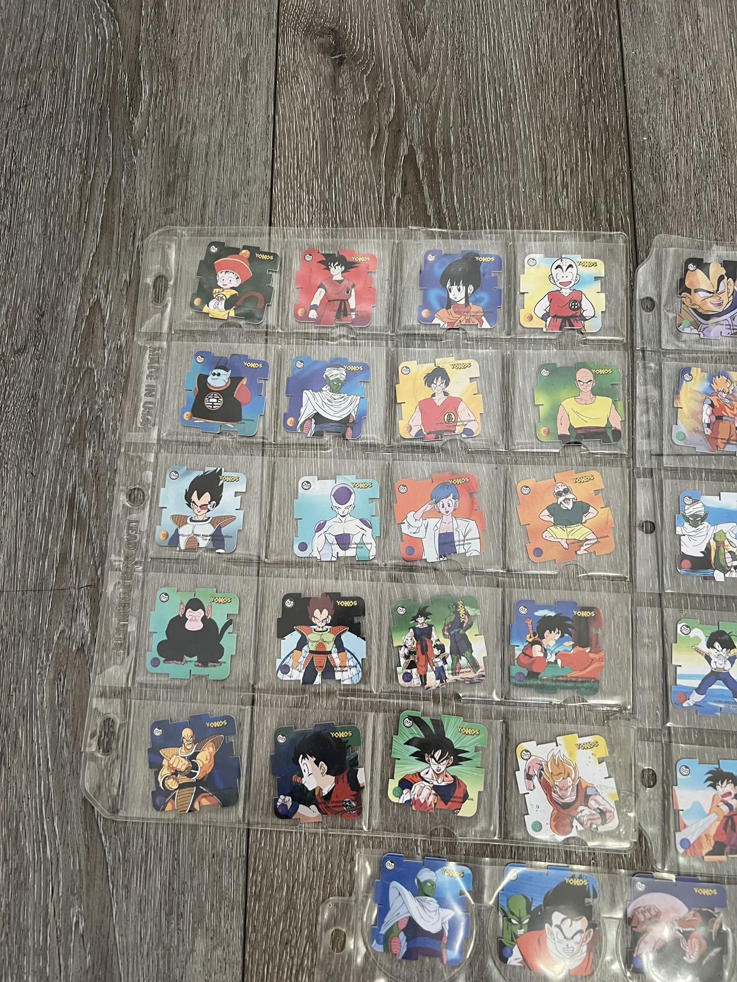 Sabritas  Coleccion Completa  YOKOS Dragon Ball Z  Mexico  Sabritas 1997 Completa 50/50 Micas