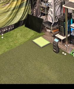 Golf simulator hitting mat - Best one I found!!!