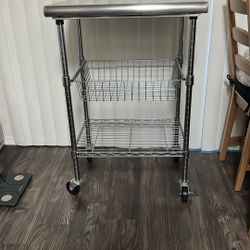 Metro Rolling Rack Stainless Steel