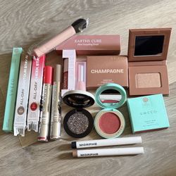 Lot of Makeup - Sweed, Make, Just B, Sacheu, Colorpop, Morphe, Earth