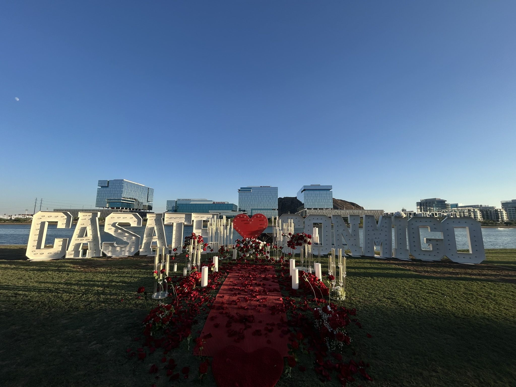CASATE Conmigo Big Letters