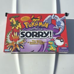 SEALED Pokemon Sorry NIB