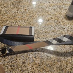 Burberry Belt  And Wallet 