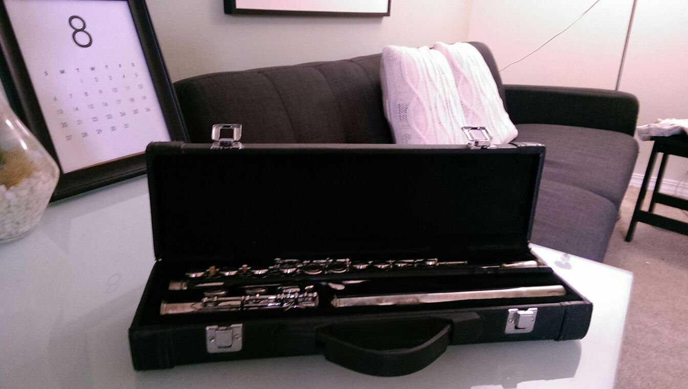 Locto Brand Flute and Case