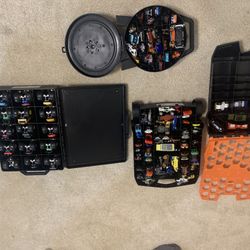 Matchbox cars and Monster trucks